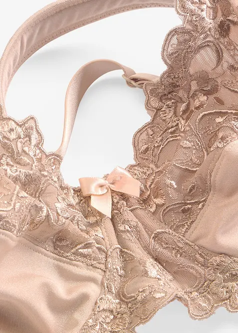 Soutien-gorge minimiseur &agrave; bretelles rembourr&eacute;es, bonprix