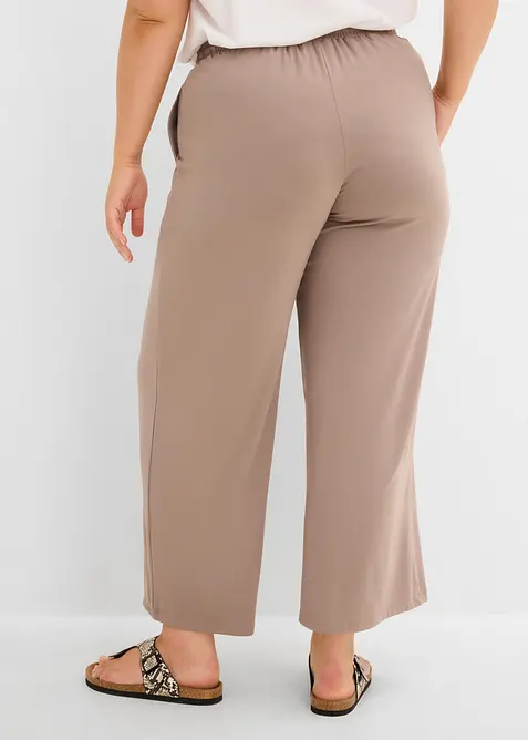 Jersey-Hose aus flie&szlig;ender Viskose, bonprix