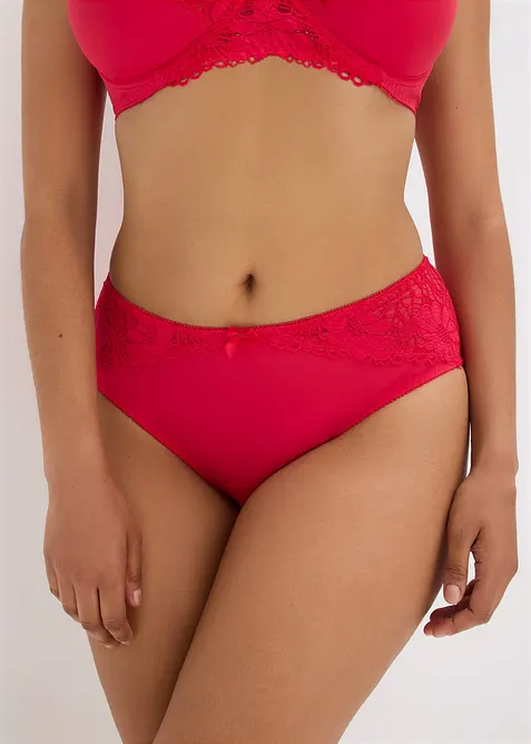 Maxislip mit Spitze (2er Pack), bonprix