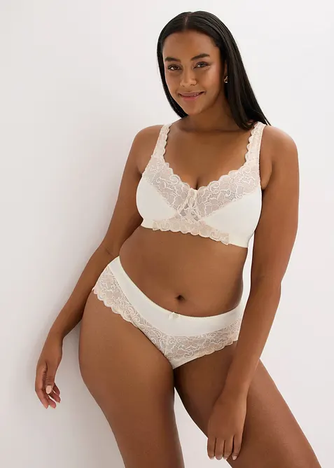 Soutien-gorge minimiseur sans armatures &agrave; bretelles rembourr&eacute;es, bonprix