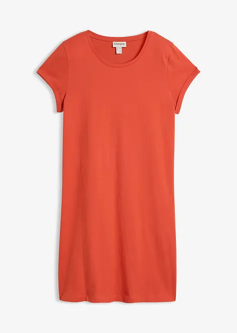 Shirtkleid aus reiner Bio-Baumwolle, bonprix