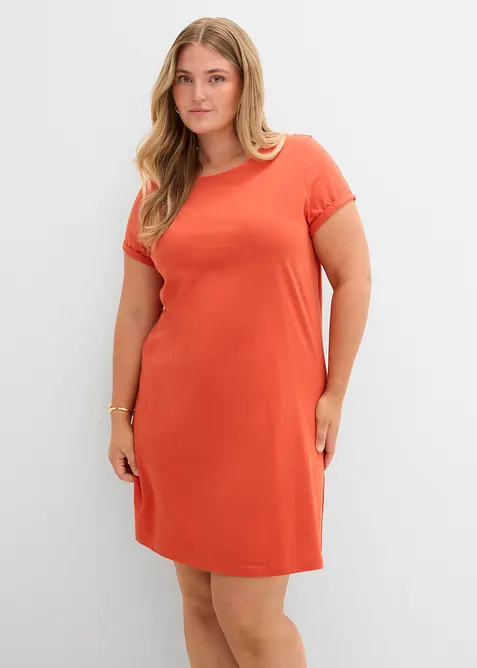 Shirtkleid aus reiner Bio-Baumwolle, bonprix