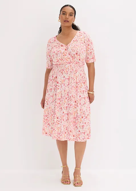 Jerseykleid aus flie&szlig;ender Viskose, bonprix