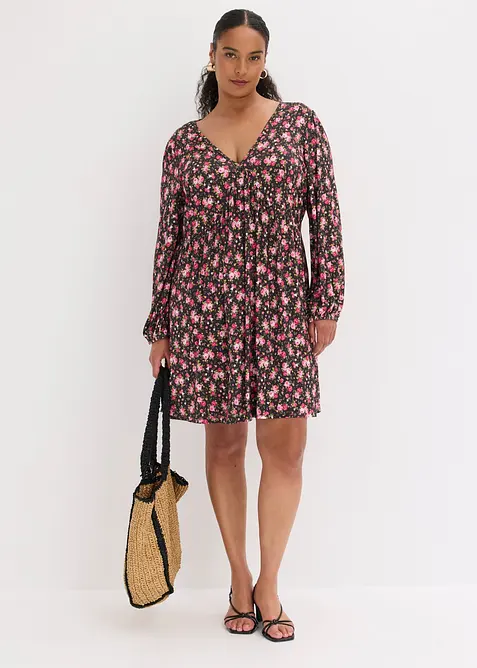 Tunika-Kleid aus Viskose-Mix, bonprix