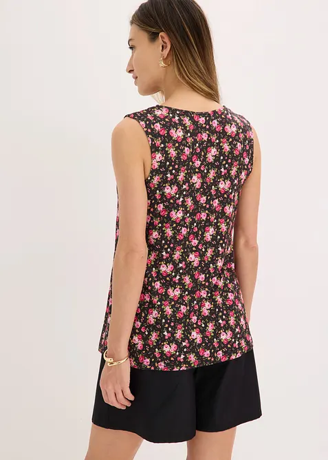 Jersey-Top aus Viskose-Mix, bonprix