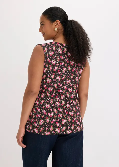 Jersey-Top aus Viskose-Mix, bonprix