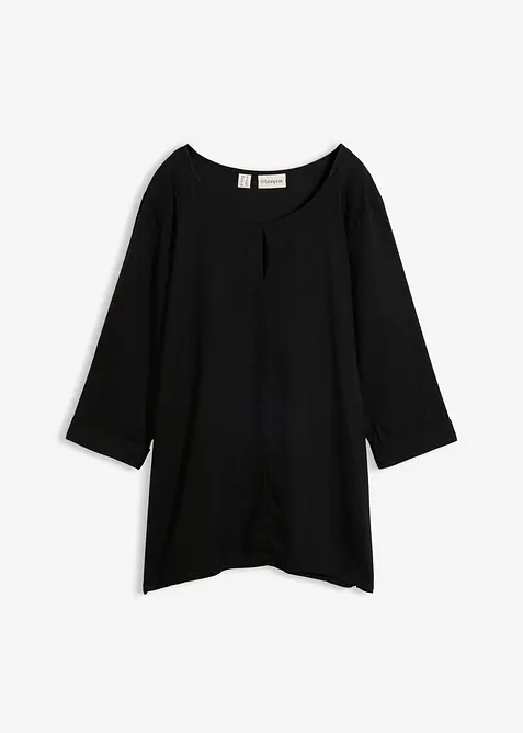 Blusenshirt aus reiner Viskose, bonprix