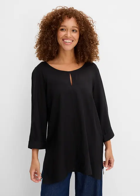 Blusenshirt aus reiner Viskose, bonprix