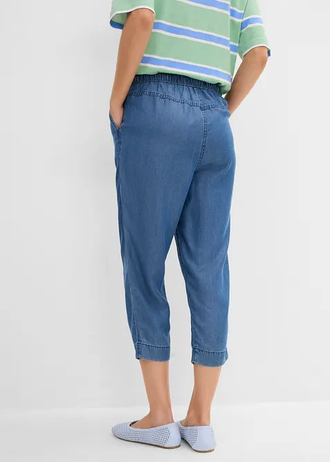 Karottenhose aus Lyocell, 7/8-L&auml;nge, bonprix