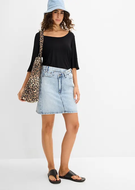 Shirt aus softer Viskose, bonprix