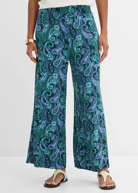 Jersey-Hose aus flie&szlig;ender Viskose, bonprix