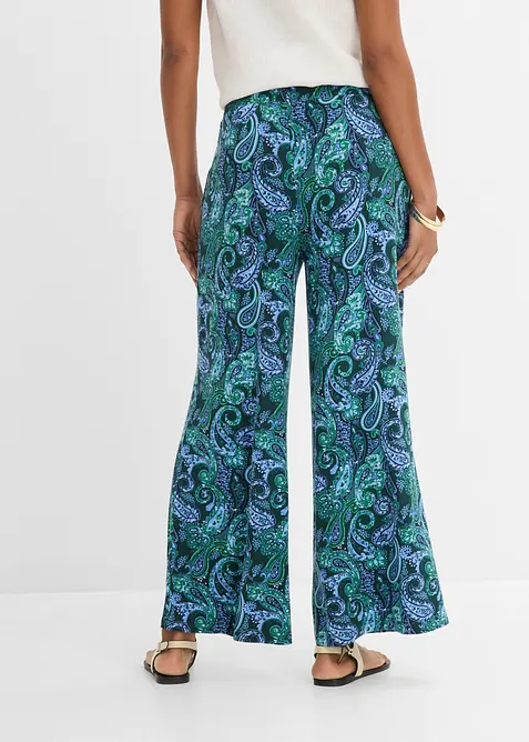 Jersey-Hose aus flie&szlig;ender Viskose, bonprix