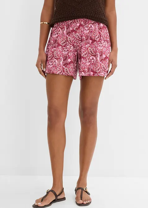 Short fluide en jersey viscose, bonprix