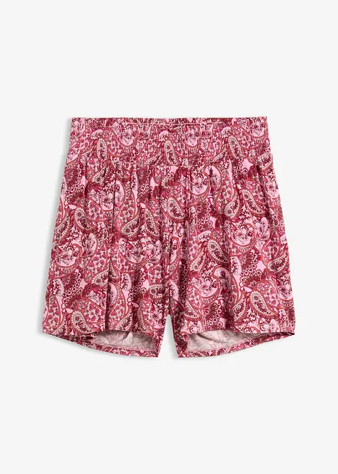 Short fluide en jersey viscose, bonprix