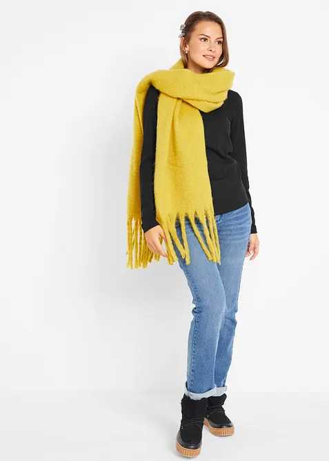 Pull chaud &agrave; col roul&eacute;, bonprix