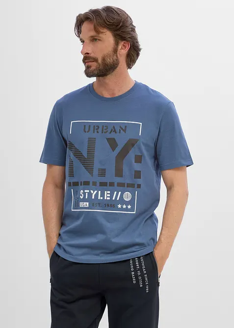 T-Shirt aus reiner Bio-Baumwolle, bonprix