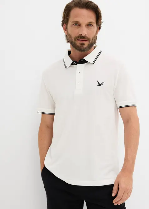 Poloshirt aus reiner Bio-Baumwolle (2er Pack), bonprix
