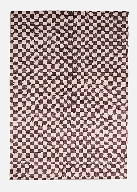 Tapis motif damier, bonprix