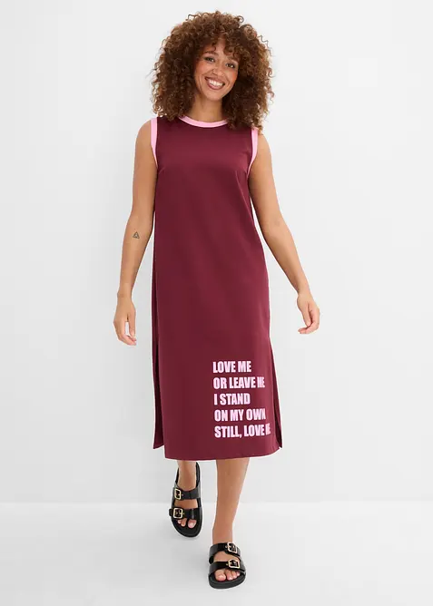 Shirtkleid aus reiner Bio-Baumwolle, bonprix