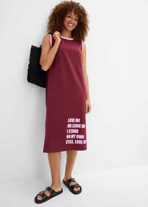 Shirtkleid aus reiner Bio-Baumwolle, bonprix