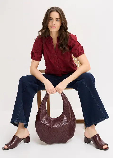 Handtasche in Weboptik, bonprix