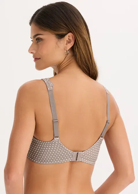 Lot de 2 soutiens-gorge &agrave; armatures et dentelle, bonprix