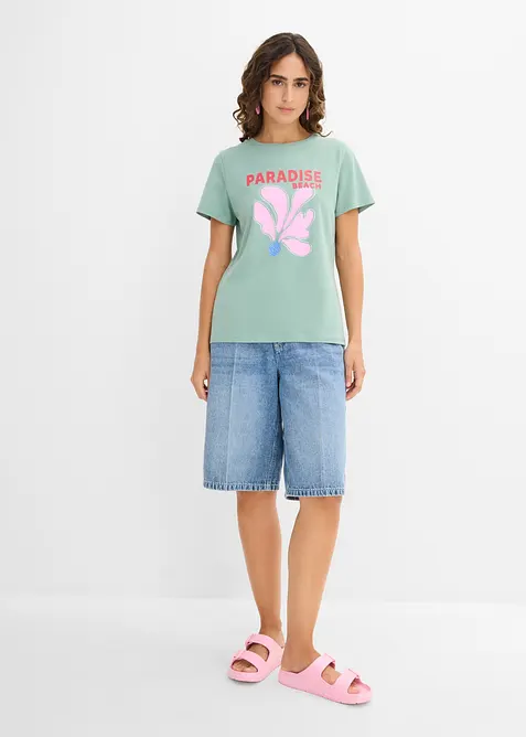 T-Shirt aus Baumwoll-Mix, bonprix