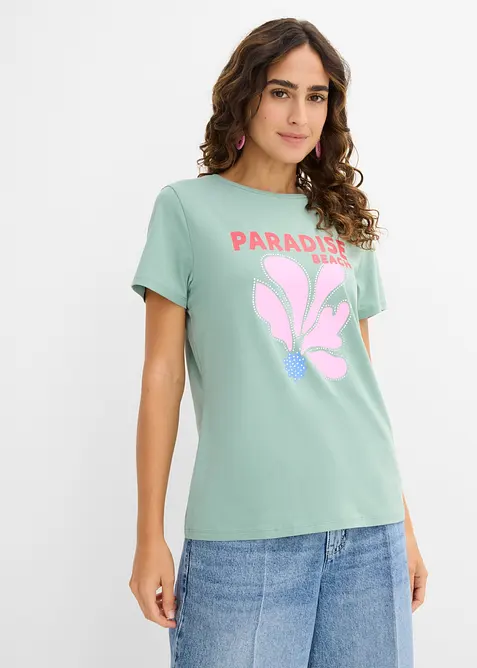 T-Shirt aus Baumwoll-Mix, bonprix