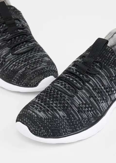 Komfort-Slip-On-Sneaker aus Soft-Material, bonprix