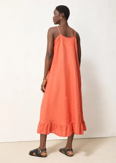 Robe longue 100% lin, bonprix