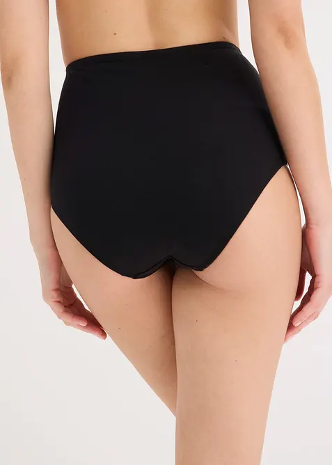 Lot de 5 slips taille haute coton, bonprix