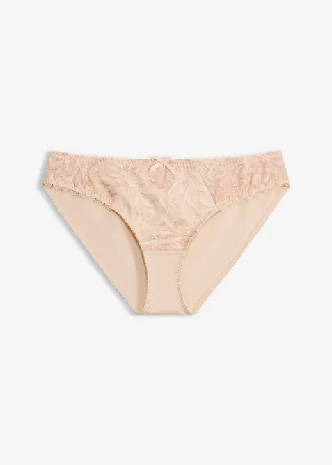 Slip mit zarter Spitze, bonprix