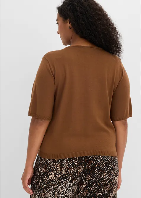 Feinstrickjacke aus feinem Viskose-Mix, bonprix