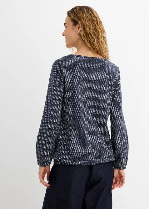 T-shirt manches longues 100% coton, bonprix
