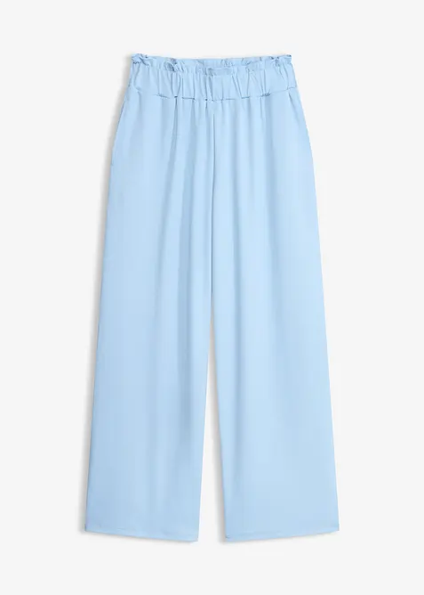Pantalon en jersey taille haute, bonprix