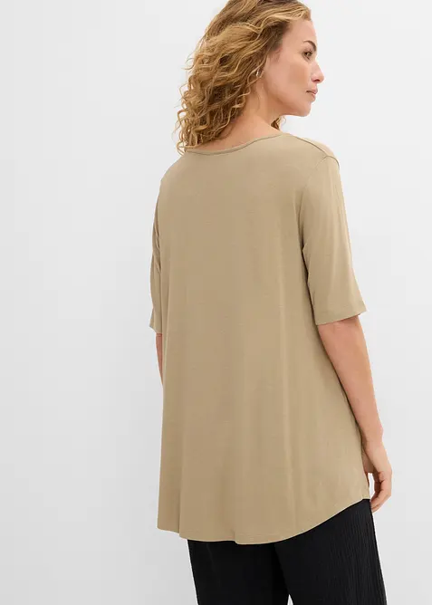 Longshirt aus softer Viskose, bonprix