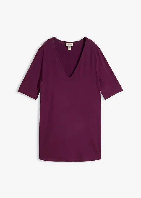 Longshirt aus softer Viskose, bonprix