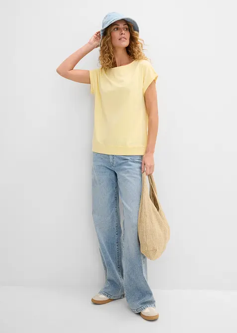 T-Shirt aus reiner Bio-Baumwolle (2er Pack), bonprix