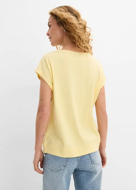 T-Shirt aus reiner Bio-Baumwolle (2er Pack), bonprix