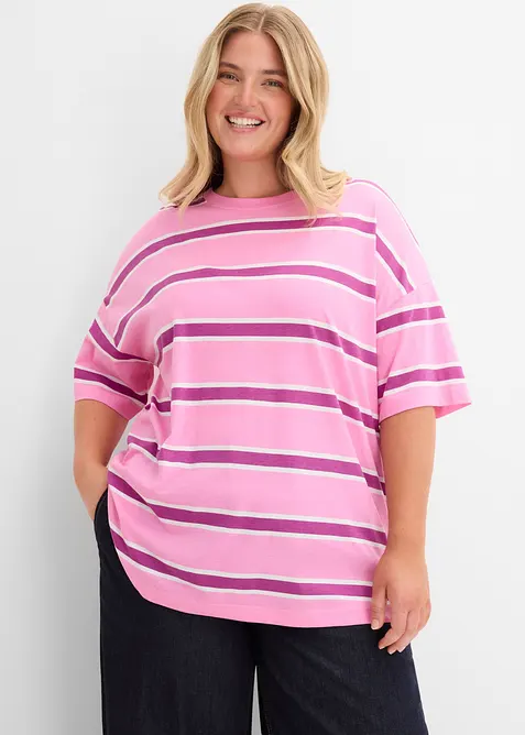 Boxy-Shirt aus Baumwoll- Viskose - Mix, bonprix