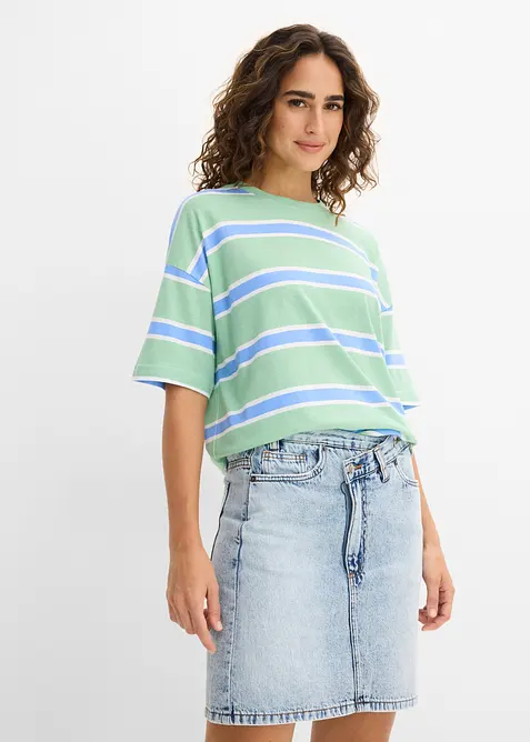 Boxy-Shirt aus Baumwoll- Viskose - Mix, bonprix