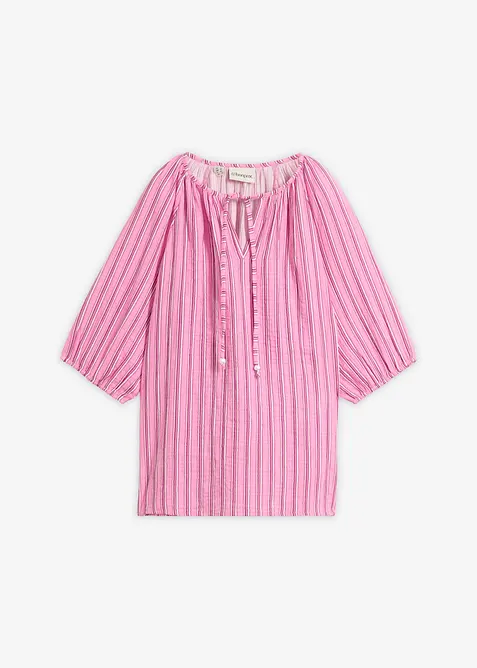 Blouse en gaze de coton douce, bonprix
