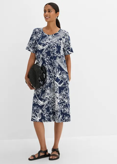 Robe &agrave; poches en jersey, bonprix