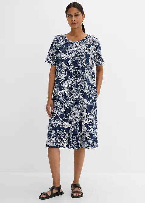 Robe &agrave; poches en jersey, bonprix