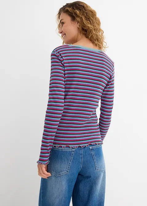 Rippshirt aus Bio-Baumwolle, bonprix