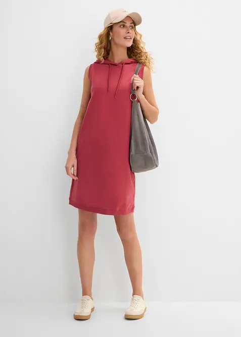 Shirtkleid aus elastischem Baumwoll-Mix, bonprix