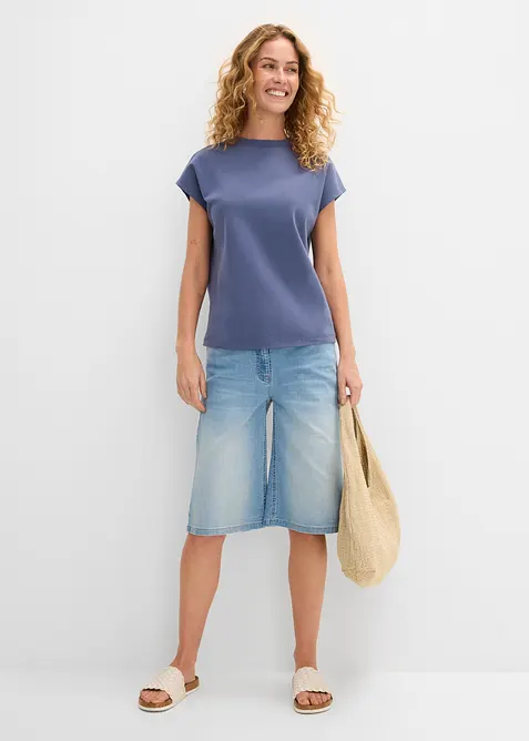 T-Shirt aus reiner Bio-Baumwolle (2er Pack), bonprix