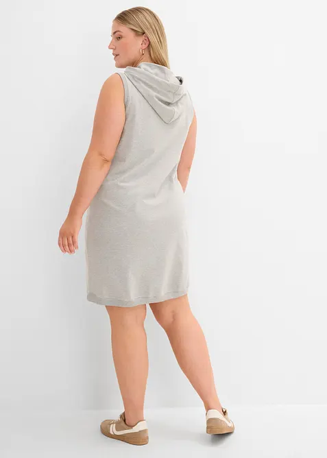 Shirtkleid aus elastischem Baumwoll-Mix, bonprix