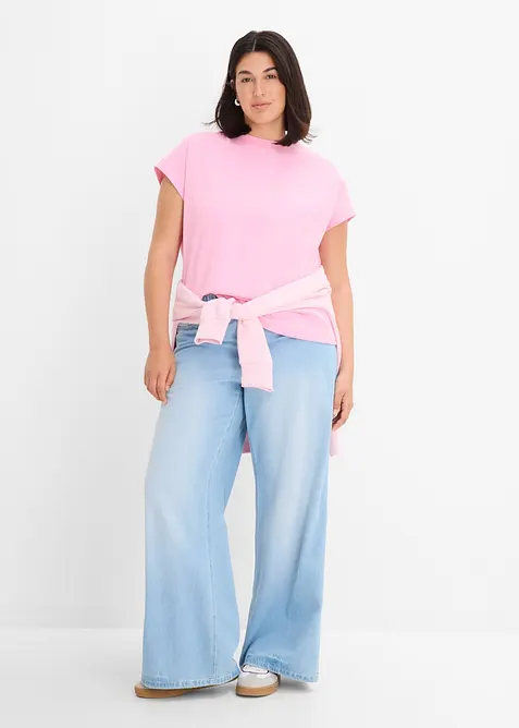 T-Shirt aus reiner Bio-Baumwolle (2er Pack), bonprix