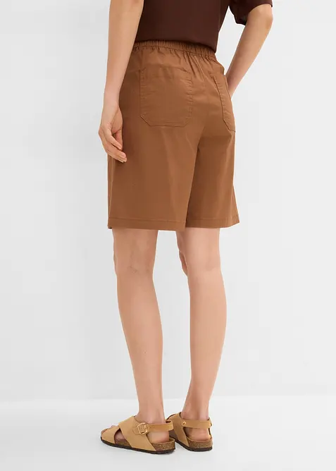 Short taille extensible en coton, bonprix